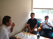 真面目に試飲