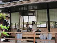 「錦水亭」屋からのお庭の眺めも最高です
